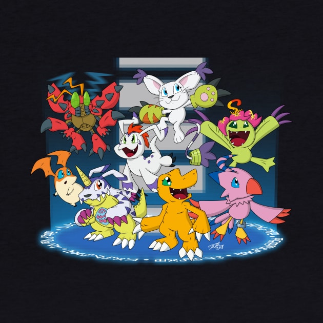 Digimon Adventure by soldominotees